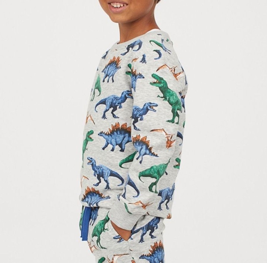 Kids Origami Doll | Cool Dinosaurs Kids Pullover (Low In Stock/2,5&6 Yrs Old)