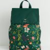 Bags Fable England | Fable Catherine Rowe'S Into The Woods Green Backpack