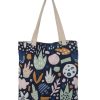 Bags Origami Doll | Tote Bag-Blue Floral