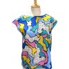 Women Origami Doll | Lindsey Top-Vibrant 90S