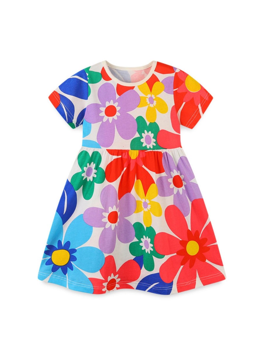 Kids Origami Doll | Floral Dress ( Size 3 & 4 Years Old Only)