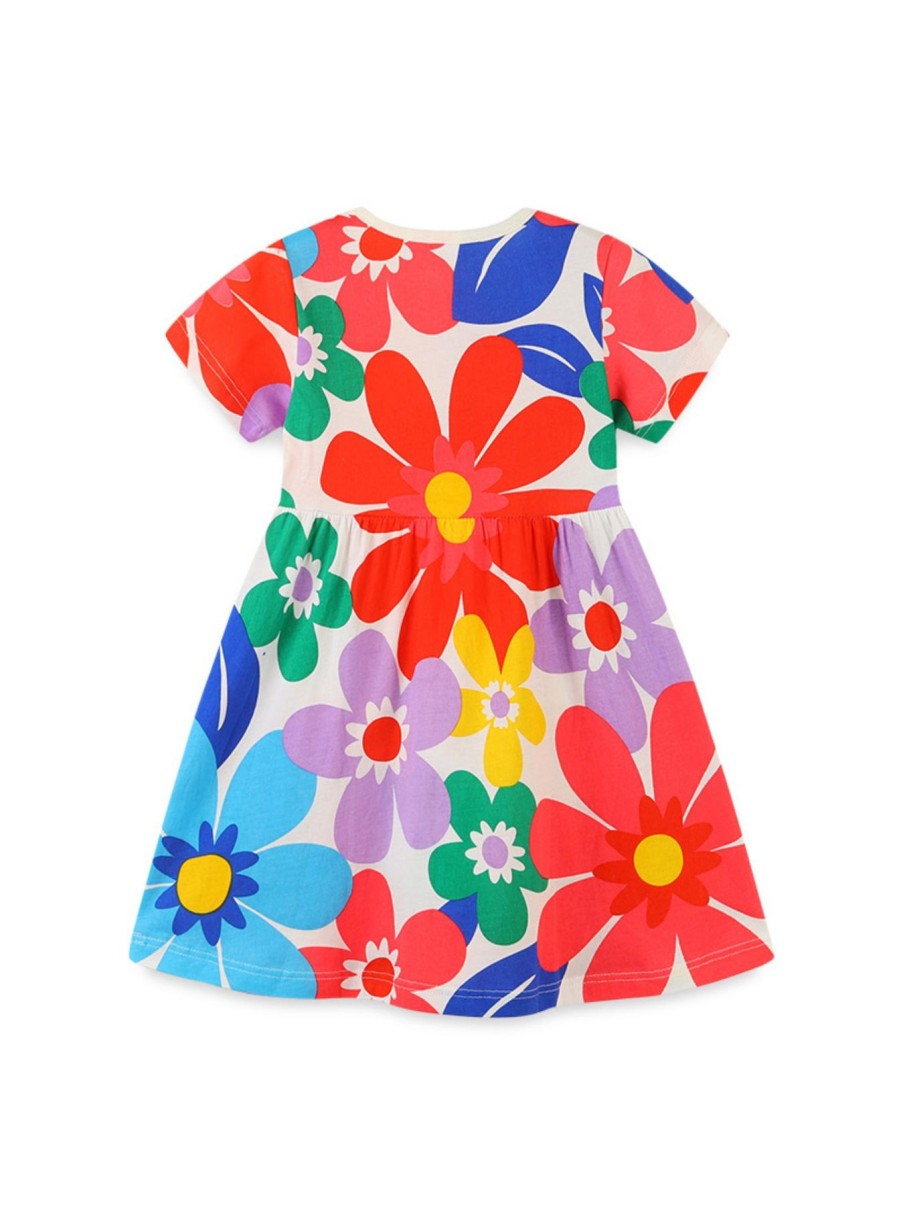 Kids Origami Doll | Floral Dress ( Size 3 & 4 Years Old Only)