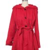 Women Origami Doll | Maisie Coat-Red