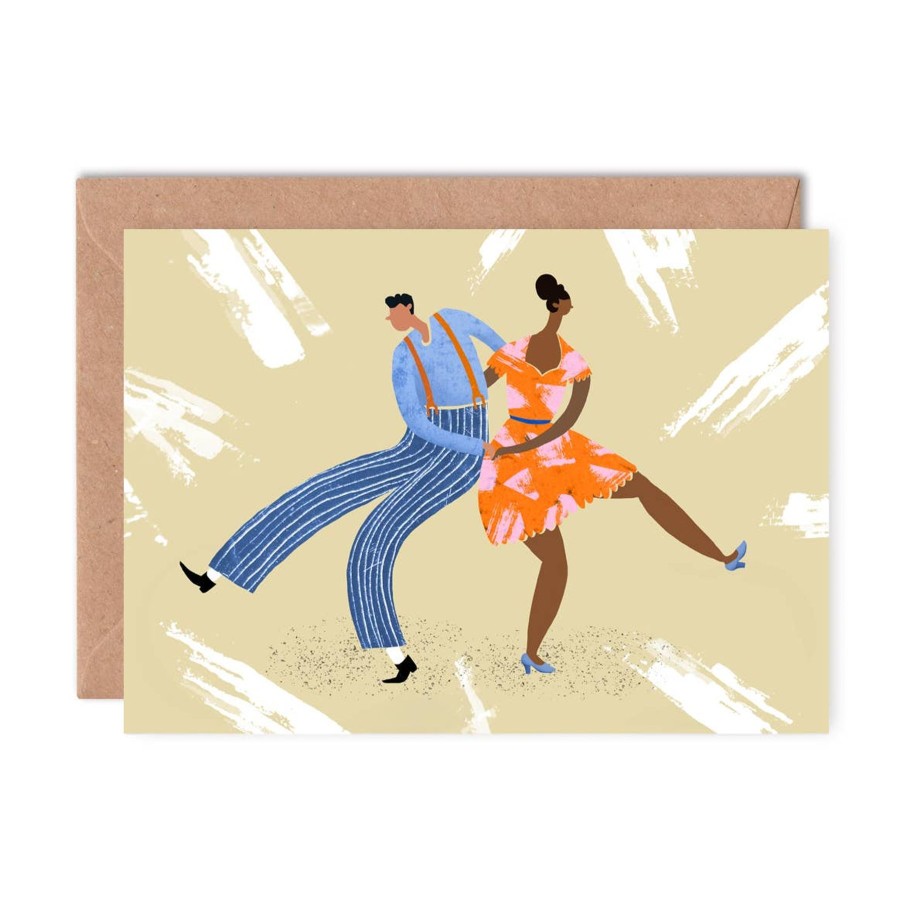 Homestyle Emily Nash Illustration | Let'S Boogie Single Greeting Card