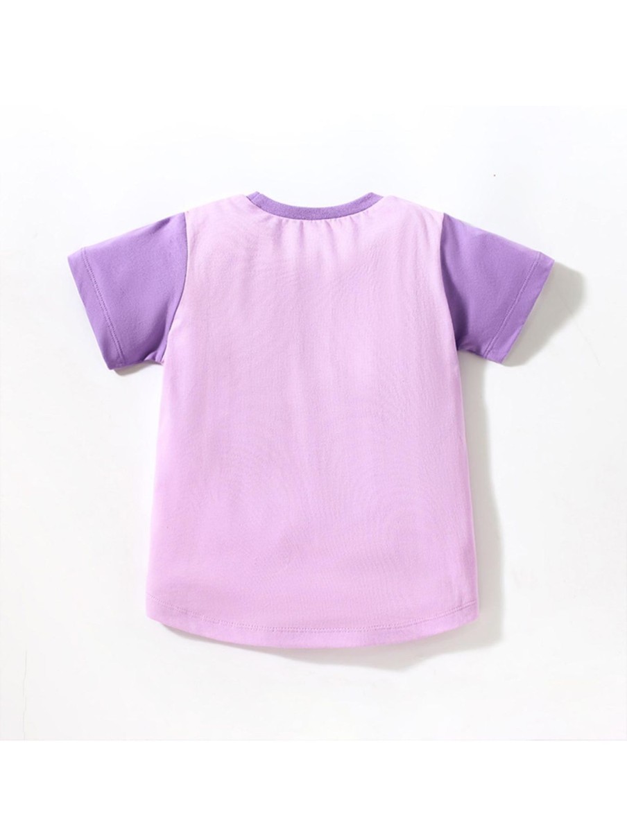 Kids Origami Doll | Unicorn Purple Tee Kids( Size 7 Yrs Old Only)