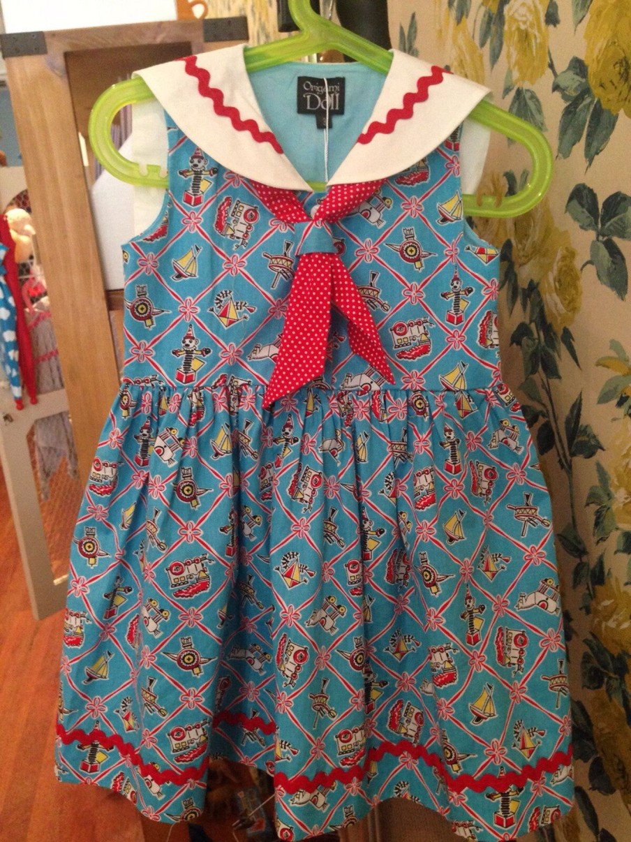 Kids Origami Doll | Sailor Girl Dress-Retro Toy