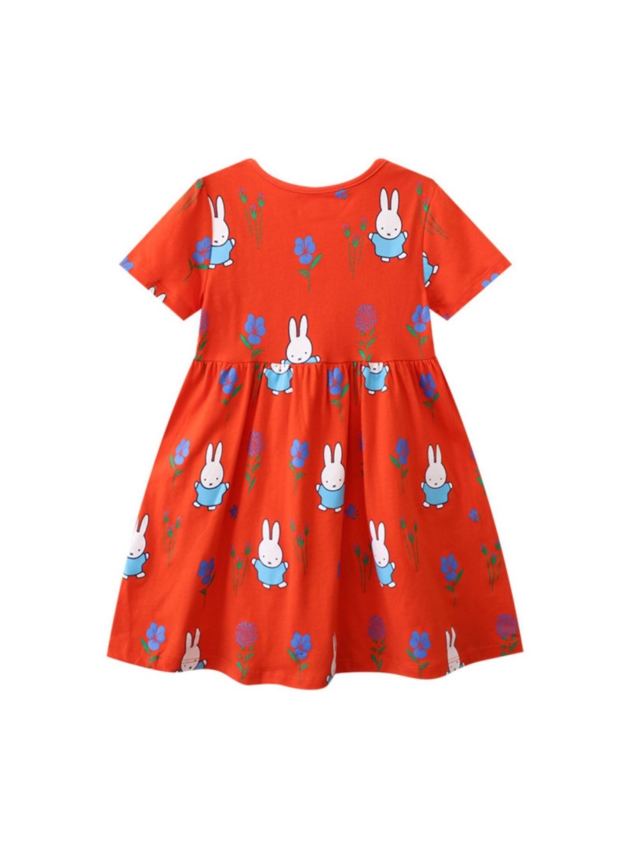 Kids Origami Doll | Miffy Red Dress (Size 6,7 & 8 Only)