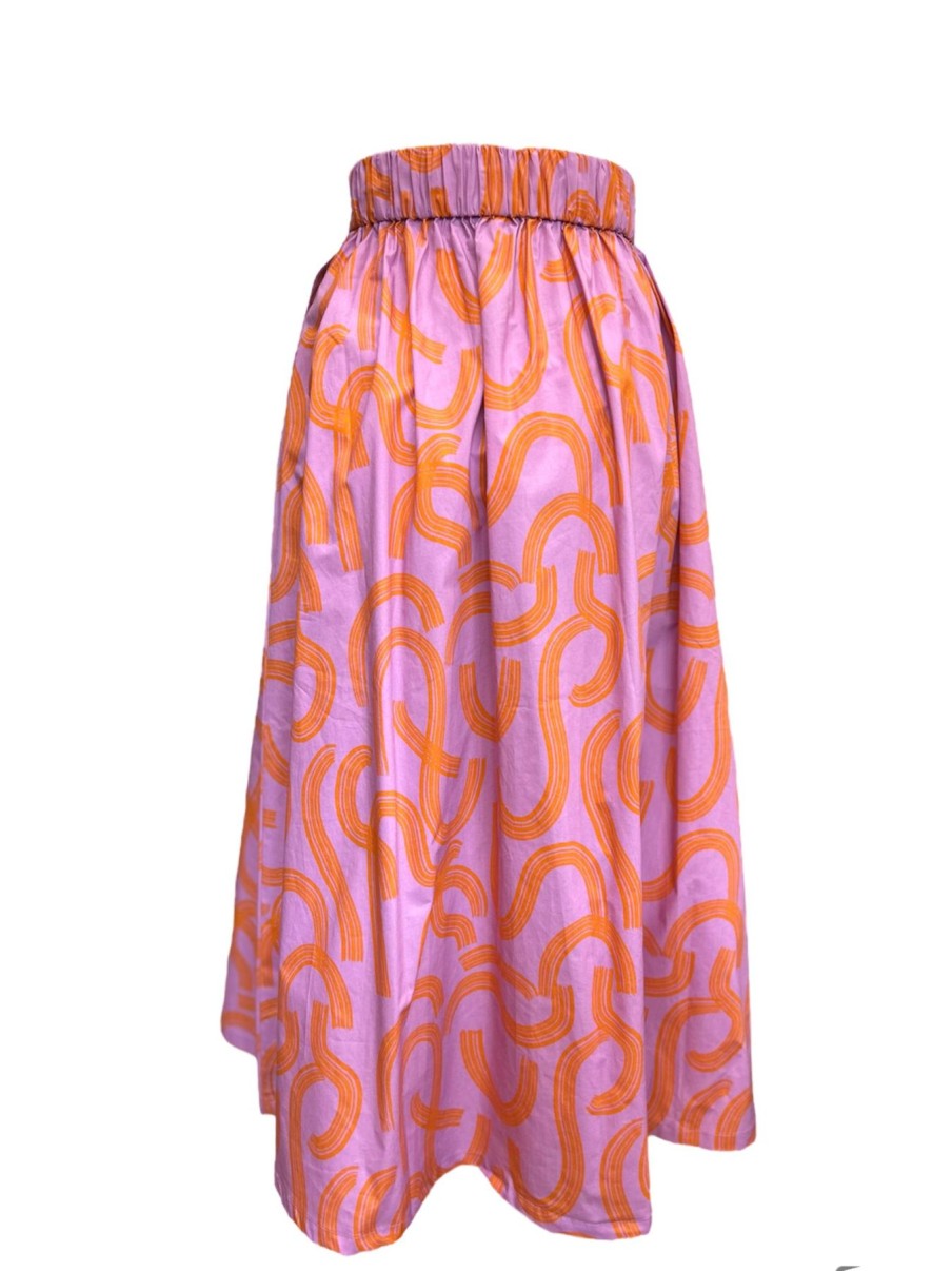 Women Origami Doll | Ashley Skirt-Squiggle