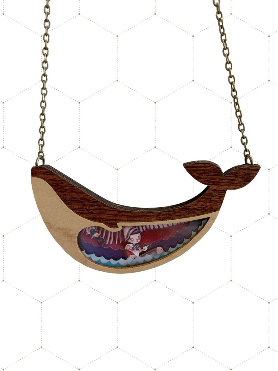 Jewellery Laliblue | Pinocchio Wooden Necklaces By Laliblue