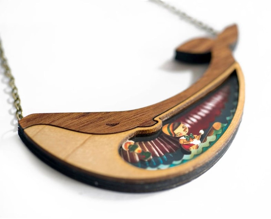 Jewellery Laliblue | Pinocchio Wooden Necklaces By Laliblue