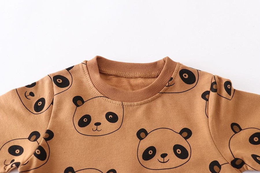 Kids Origami Doll | Panda Bear Kids Pullover ( Low In Stock/5&6 Yrs Old)