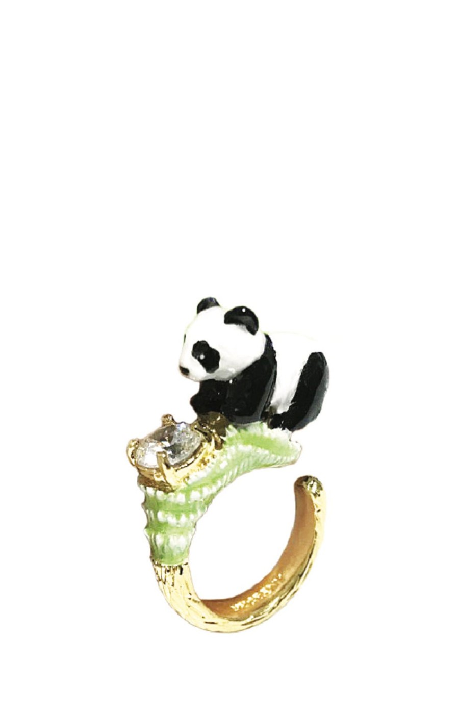 Jewellery Origami Doll | Handmade Panda Bling Bling Ring