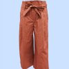 Women Origami Doll | Zoey Pants-Brown