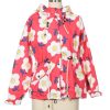 Women Origami Doll | Another Raining Day Jacket Red Floral