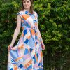 Women Origami Doll | Marley Dress-Abstract