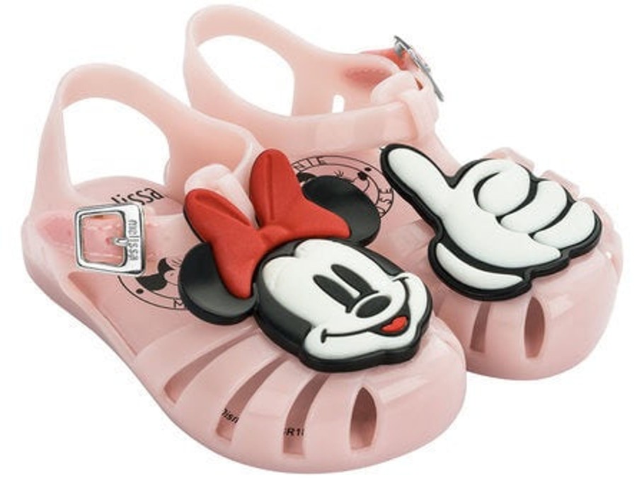 Kids Melissa | Mini Melissa Aranha + Disney (Light Pink)