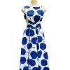 Women Origami Doll | Lucy Dress-Abstract Fruit