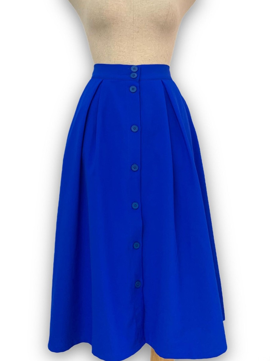 Women Origami Doll | Ashley Skirt-Blue