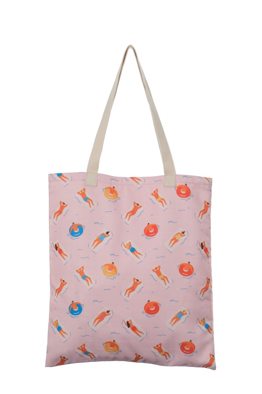 Bags Origami Doll | Tote Bag-Pink Summer Time