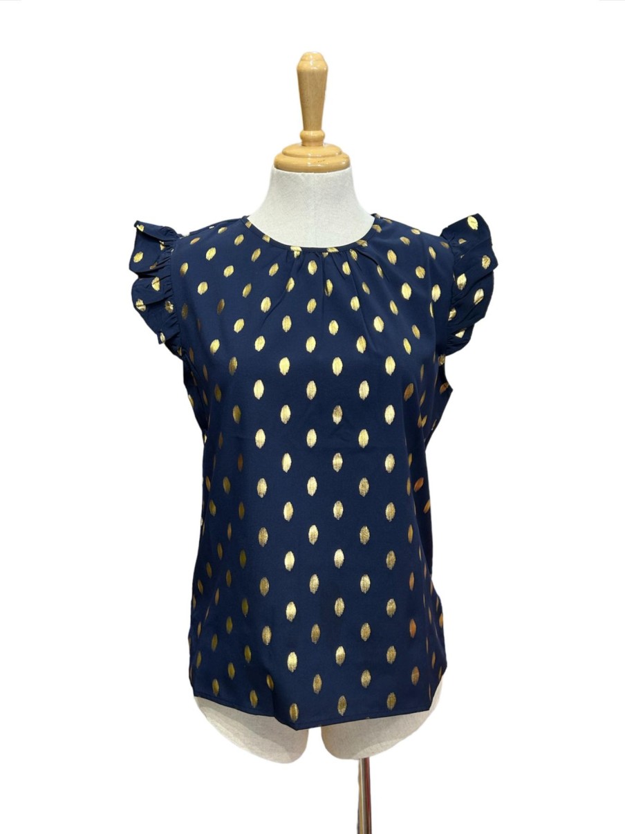 Women Origami Doll | Polkadot Top