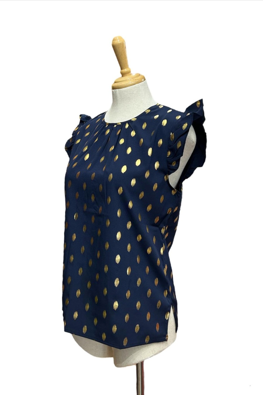 Women Origami Doll | Polkadot Top