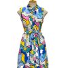 Women Origami Doll | Great Adventure Dress-Vibrant 90S