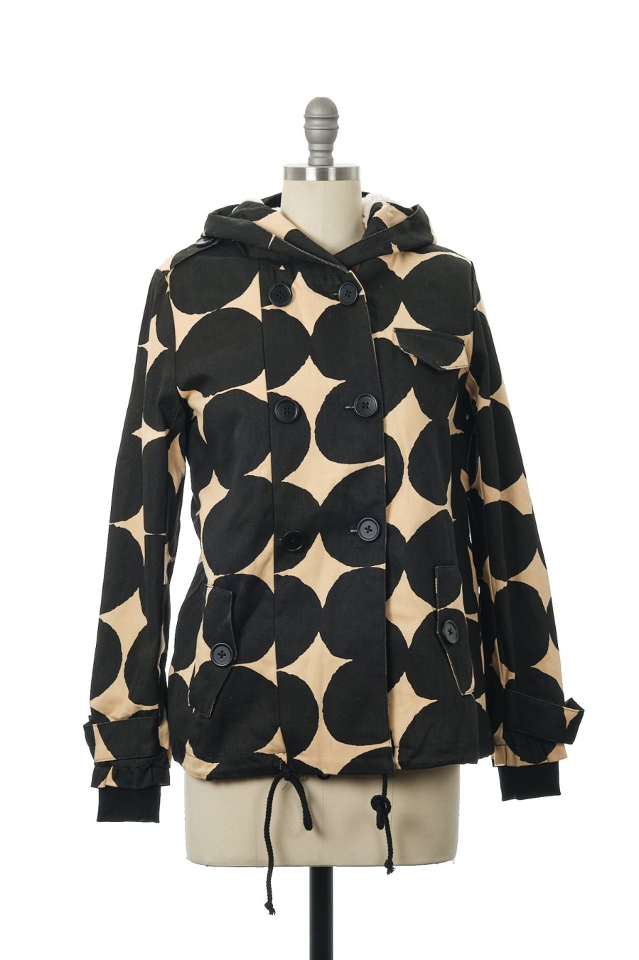 Women Origami Doll | Join The Dots Jacket Black