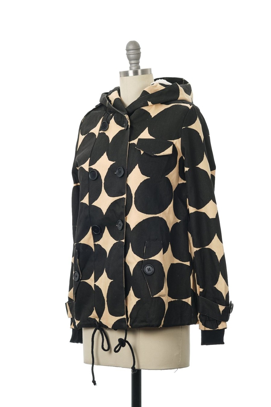 Women Origami Doll | Join The Dots Jacket Black