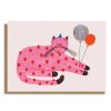 Homestyle Daria Solak Illustrations | Pink Cat Card