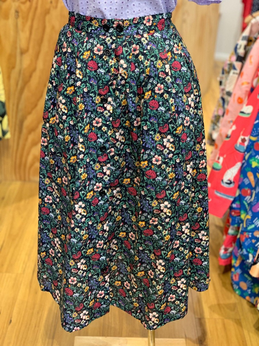 Women Origami Doll | Fiona Skirt-Floral