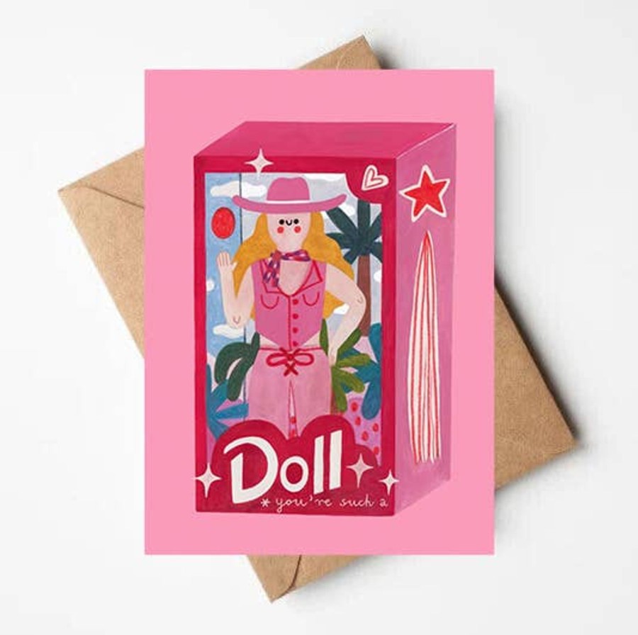 Homestyle Daria Solak Illustrations | Daria Solak Barbie Doll Card