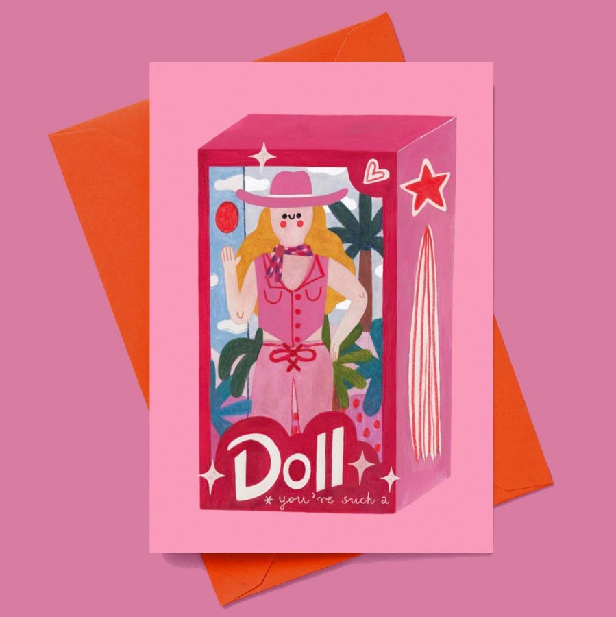 Homestyle Daria Solak Illustrations | Daria Solak Barbie Doll Card