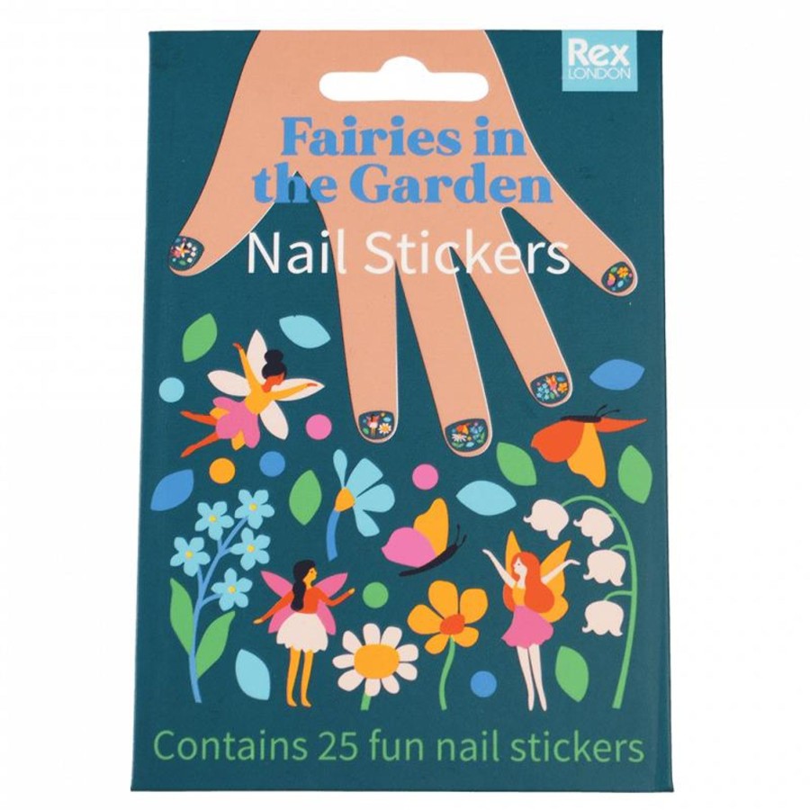 Homestyle Rex London | Rex Child Nail Stickers-Fairies In The Garden