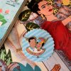 Jewellery Origami Doll | Frida Kahlo & Diego Rivera Necklace