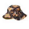 Homestyle Origami Doll | Reversible Adult Bucket Hat-Cat Yellow