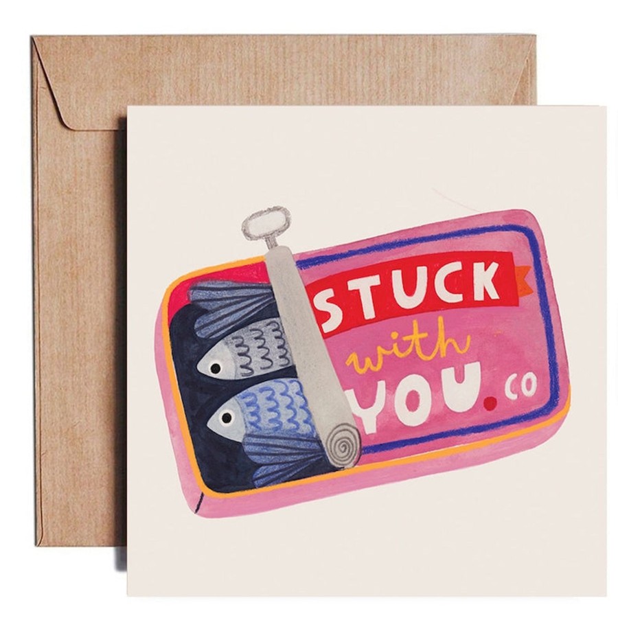 Homestyle Daria Solak Illustrations | Stuck With You Card