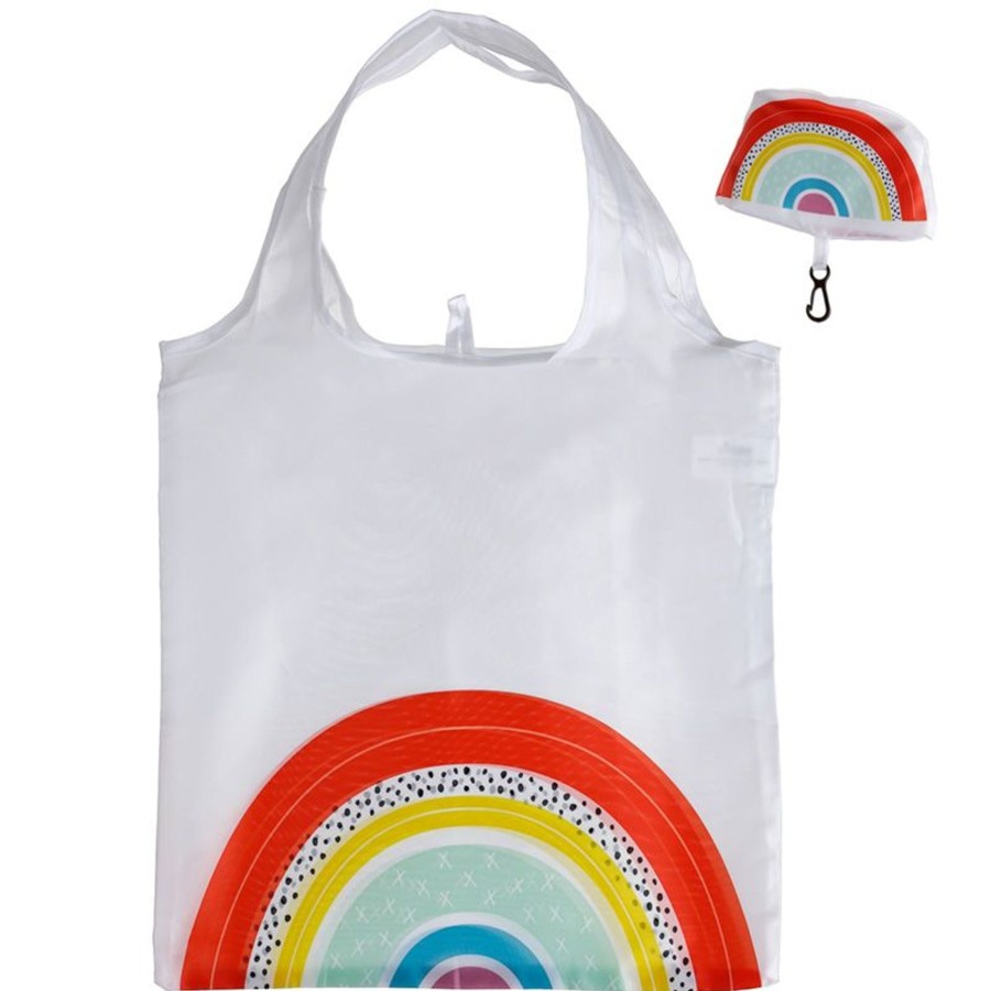 Bags Puckator | Foldable Reusable Shopping Bag-Somewhere Rainbow Foldable