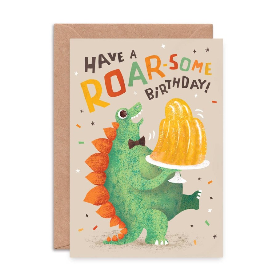 Homestyle Emily Nash Illustration | Roar-Some Birthday Card