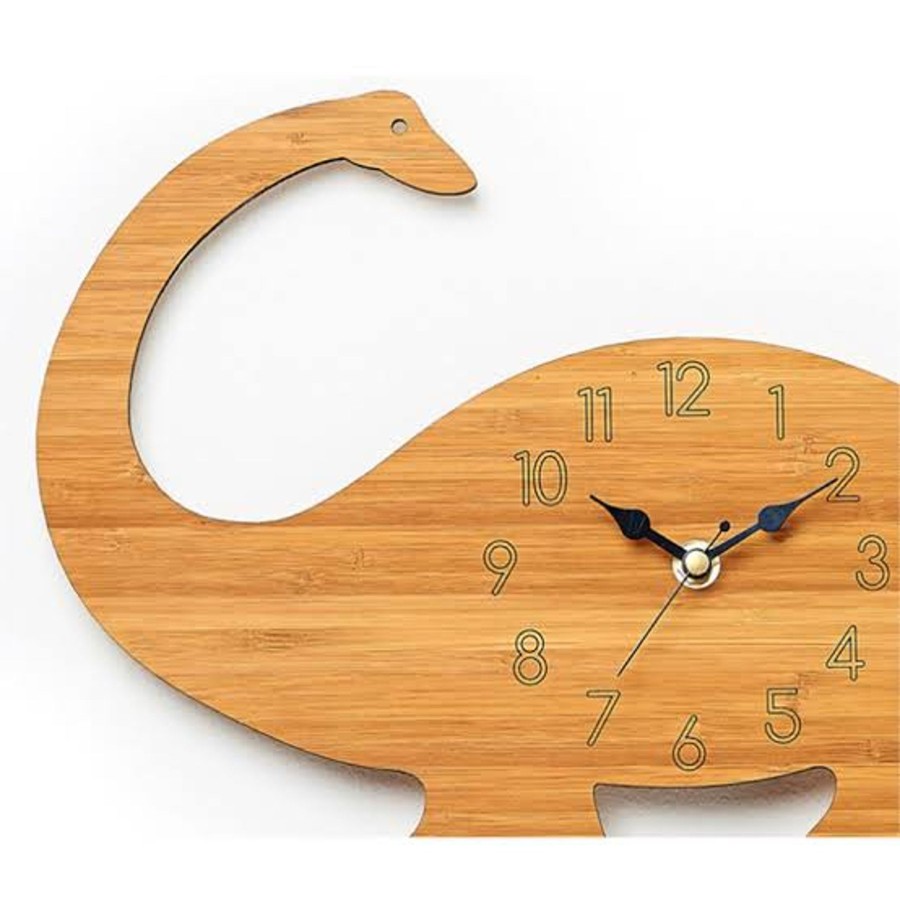 Homestyle Origami Doll | Wooden Bamboo Clock-Sauropods (Newtown Pick Up Only)