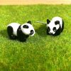 Jewellery Origami Doll | Handmade Panda Earrings