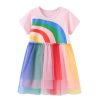 Kids Origami Doll | Rainbow Tutu Dress (Size 2 & 3 Years Old Only)