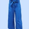 Women Origami Doll | Zoey Pants-Blue