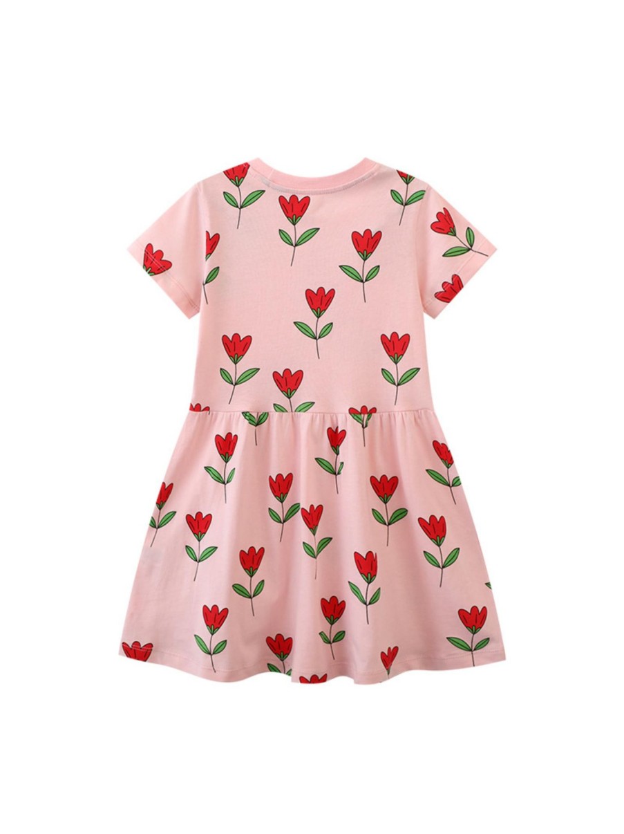 Kids Origami Doll | Tulip Pink Dress