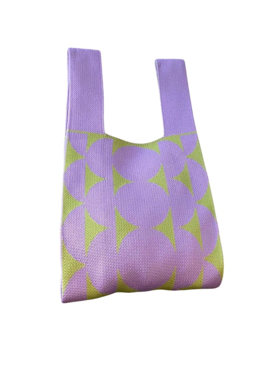 Bags Origami Doll | Handmade Knit Tote Bag