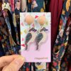 Jewellery Origami Doll | Birds Earring-Kookaburra