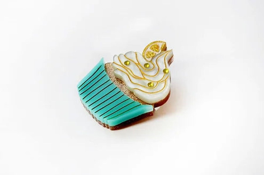 Jewellery Laliblue | Laliblue Cupcake Brooch