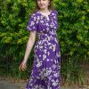 Women Origami Doll | Hanna Dress-Blossom Purple