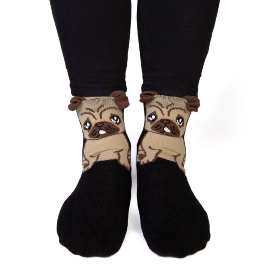 Homestyle MDI | Feet Speak Socks Pug