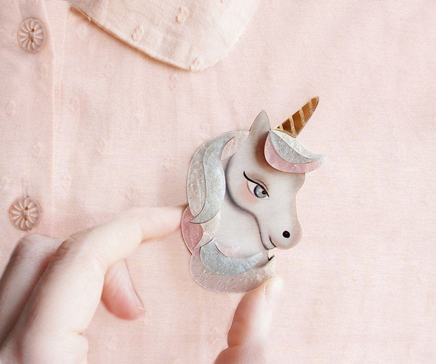 Jewellery Laliblue | Unicorn Brooch