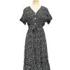 Women Origami Doll | Leopard Spot Dress